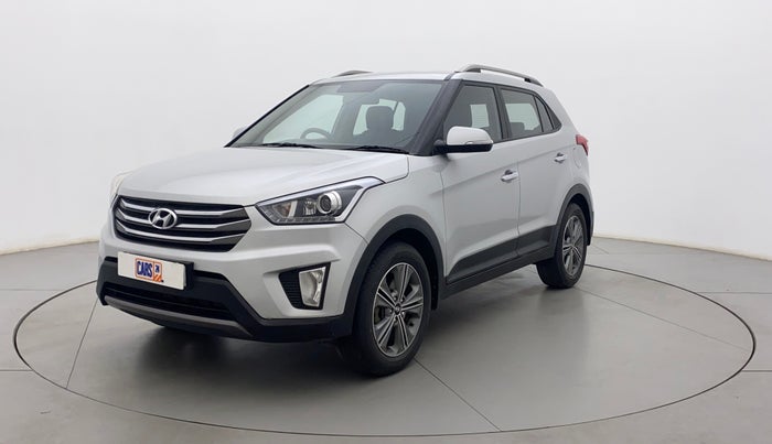 2018 Hyundai Creta SX PLUS AT 1.6 PETROL, Petrol, Automatic, 62,689 km, Left Front Diagonal