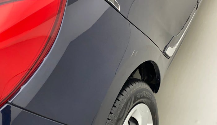 2021 Tata Tiago XT (O) PETROL, Petrol, Manual, 10,696 km, Right quarter panel - Slightly dented