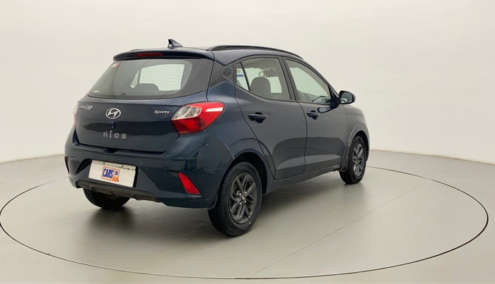 2021 Hyundai GRAND I10 NIOS SPORTZ 1.2 KAPPA VTVT CNG, CNG, Manual, 99,699 km, Right Back Diagonal