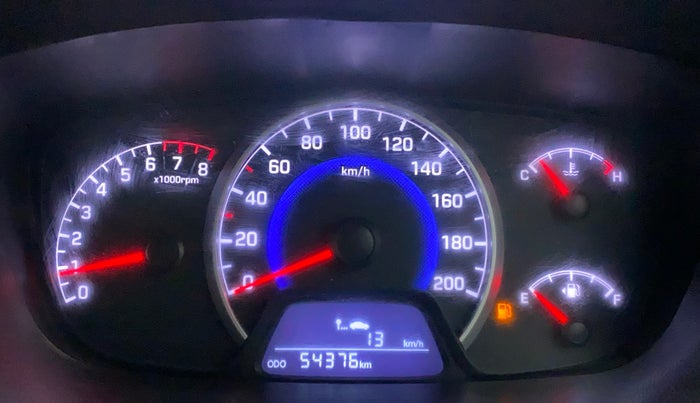 2017 Hyundai Grand i10 SPORTZ (O) 1.2 KAPPA VTVT, Petrol, Manual, 54,594 km, Odometer Image
