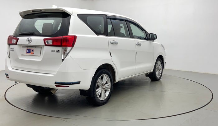 2018 Toyota Innova Crysta 2.8 ZX AT 7 STR, Diesel, Automatic, 54,178 km, Right Back Diagonal (45- Degree) View