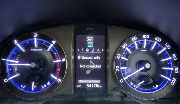 2018 Toyota Innova Crysta 2.8 ZX AT 7 STR, Diesel, Automatic, 54,178 km, Odometer View