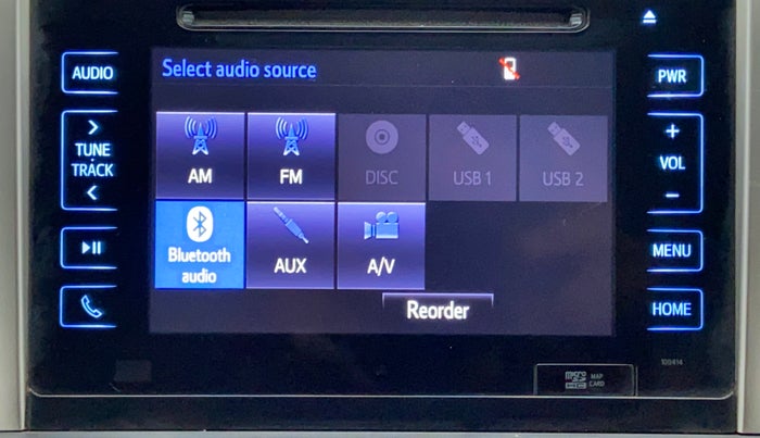 2018 Toyota Innova Crysta 2.8 ZX AT 7 STR, Diesel, Automatic, 54,178 km, Infotainment System