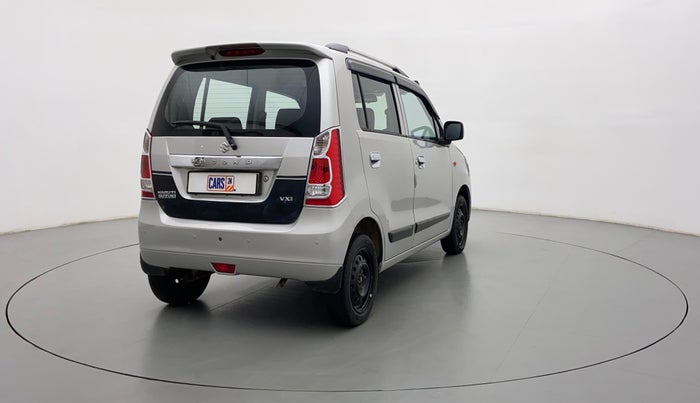 2016 Maruti Wagon R 1.0 VXI AMT, Petrol, Automatic, 80,696 km, Right Back Diagonal