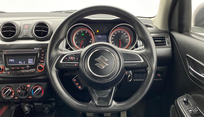 2018 Maruti Swift VXI, Petrol, Manual, 30,426 km, Steering Wheel Close Up