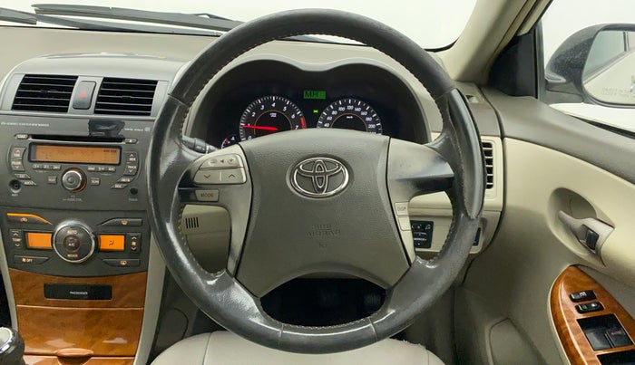 2010 Toyota Corolla Altis G PETROL, Petrol, Manual, 73,233 km, Steering Wheel Close Up