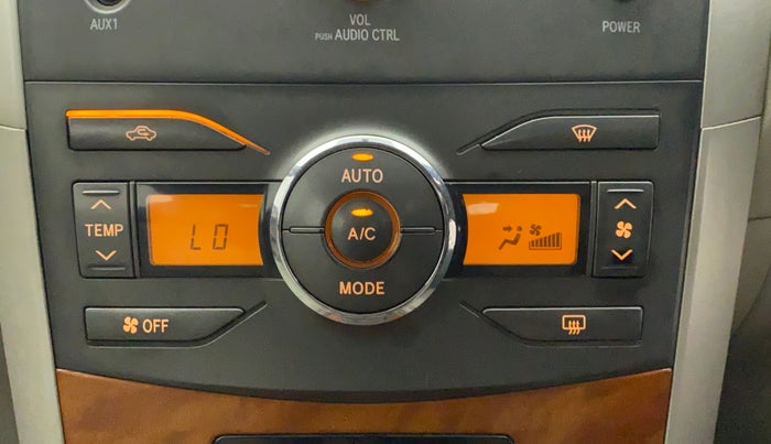 2010 Toyota Corolla Altis G PETROL, Petrol, Manual, 73,233 km, Automatic Climate Control