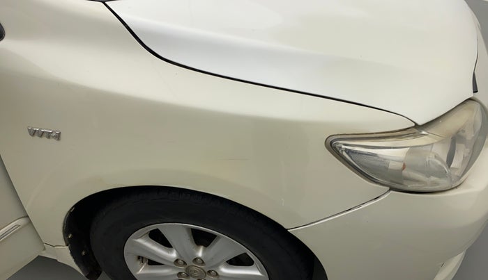 2010 Toyota Corolla Altis G PETROL, Petrol, Manual, 73,233 km, Right fender - Minor scratches