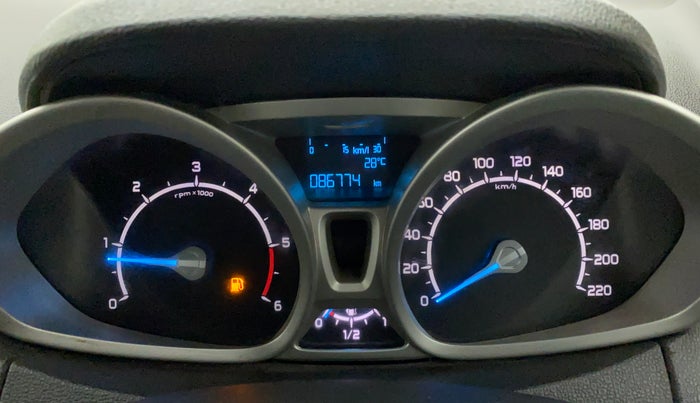 2014 Ford Ecosport 1.5 TITANIUMTDCI OPT, Diesel, Manual, 86,925 km, Odometer Image