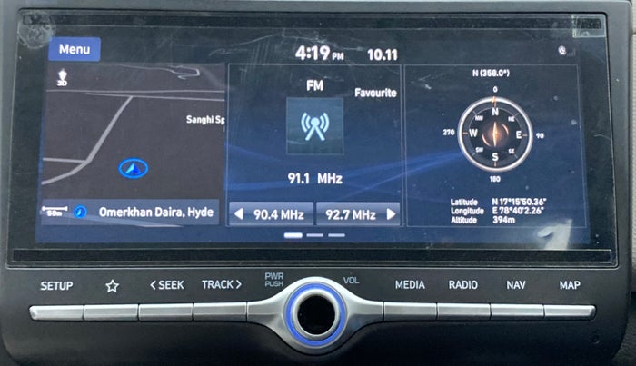 2020 Hyundai Creta SX IVT 1.5 PETROL, Petrol, Automatic, 22,619 km, Touchscreen Infotainment System
