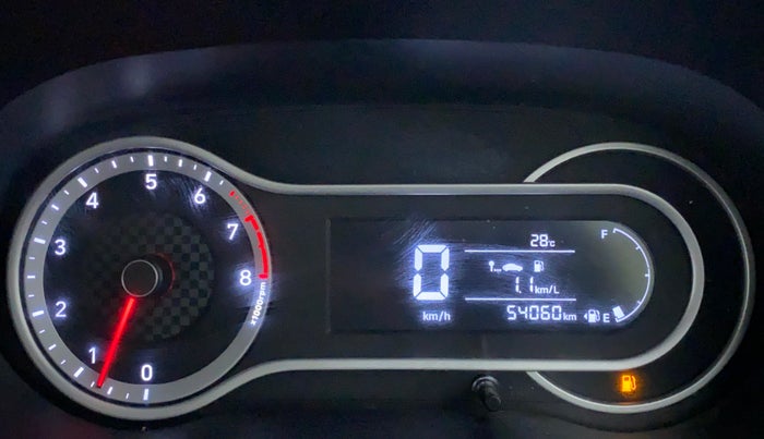 2020 Hyundai GRAND I10 NIOS SPORTZ PETROL, Petrol, Manual, 54,181 km, Odometer Image