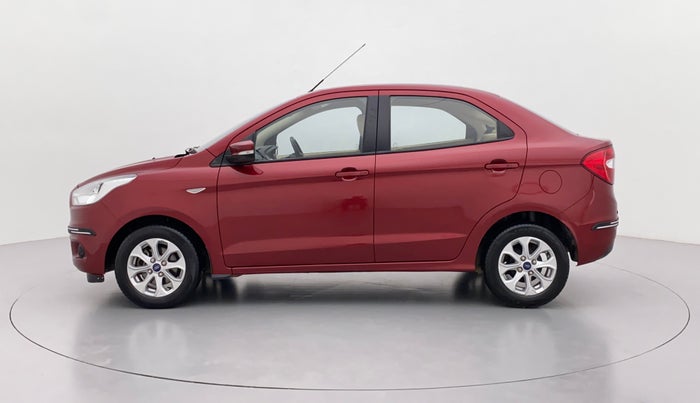 2015 Ford Figo Aspire 1.2 TITANIUM+ PETROL, Petrol, Manual, 22,831 km, Left Side View