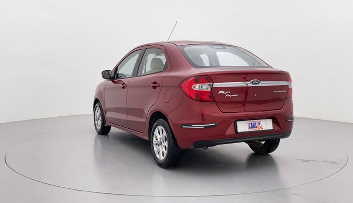 2015 Ford Figo Aspire 1.2 TITANIUM+ PETROL, Petrol, Manual, 22,831 km, Left Back Diagonal (45- Degree) View