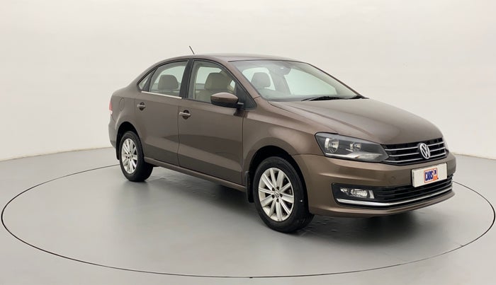 2016 Volkswagen Vento HIGHLINE PETROL AT, Petrol, Automatic, 61,590 km, Right Front Diagonal