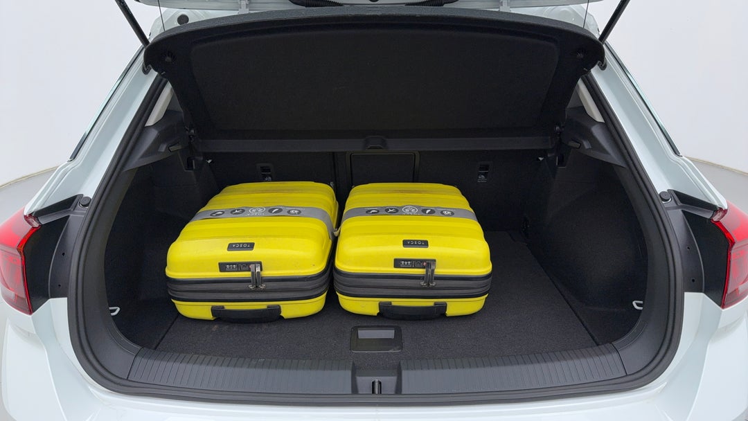 Boot Inside View with Luggage