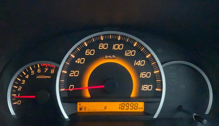 2013 Maruti Wagon R 1.0 VXI, Petrol, Manual, 18,998 km, Odometer Image