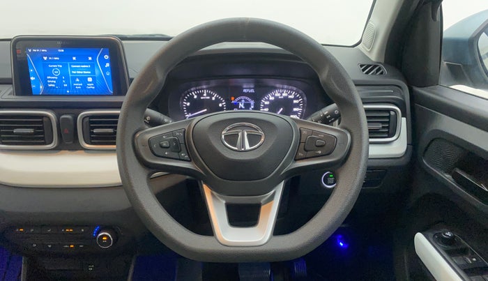 2022 Tata PUNCH ACCOMPLISHED AMT, Petrol, Automatic, 3,294 km, Steering Wheel Close Up