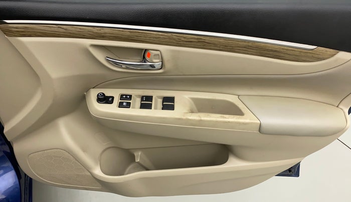 2019 Maruti Ciaz ALPHA DIESEL 1.5, Diesel, Manual, 92,089 km, Driver Side Door Panels Control