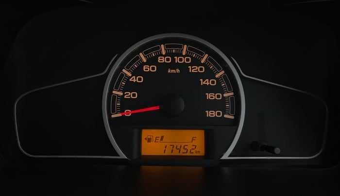 2020 Maruti Alto LXI, Petrol, Manual, 17,480 km, Odometer Image