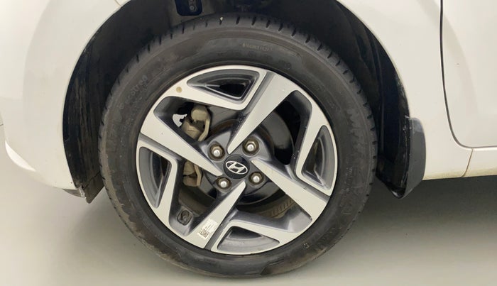 2021 Hyundai AURA SX PLUS 1.2 AMT, Petrol, Automatic, 11,879 km, Left Front Wheel