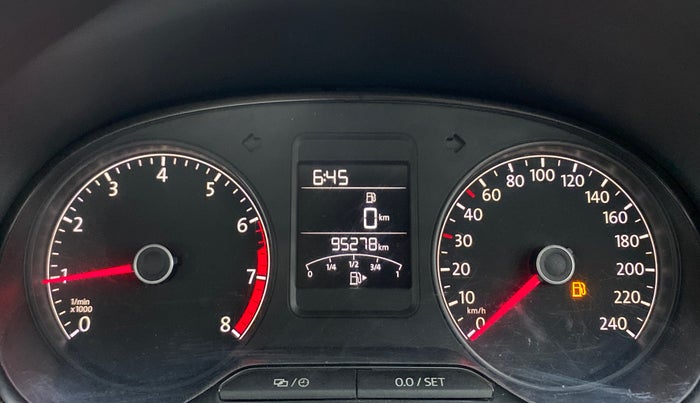 2017 Volkswagen Ameo COMFORTLINE 1.2, Petrol, Manual, 95,333 km, Odometer Image