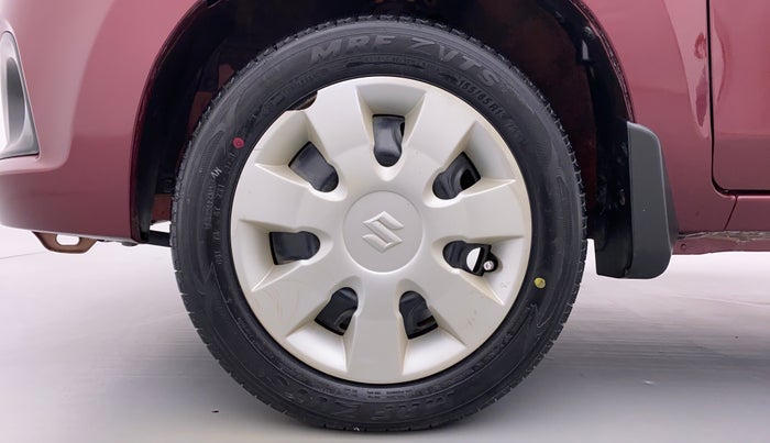 2017 Maruti Alto K10 VXI P, Petrol, Manual, 65,600 km, Left Front Wheel