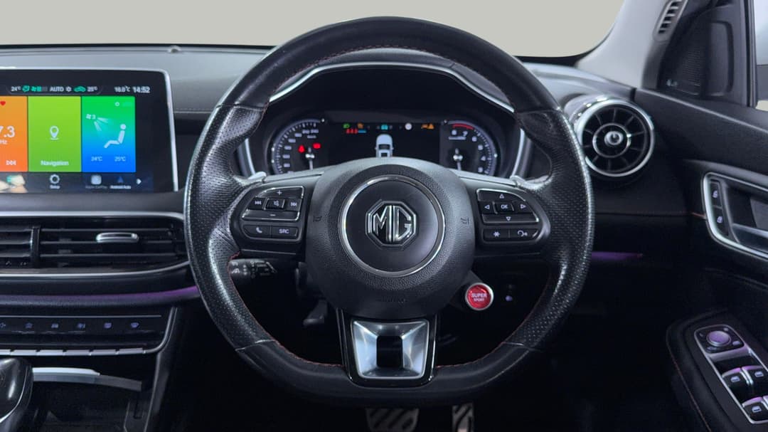 2021 MG HS Excite X, Automatic, 47005 km, Steering Wheel Close-up