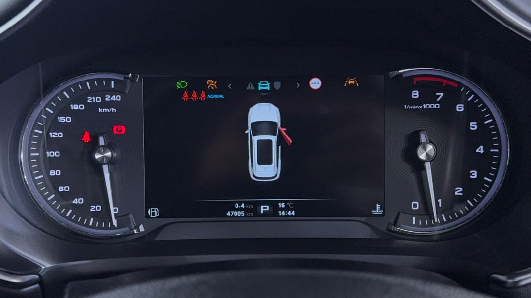 2021 MG HS Excite X, Automatic, 47005 km, Odometer View
