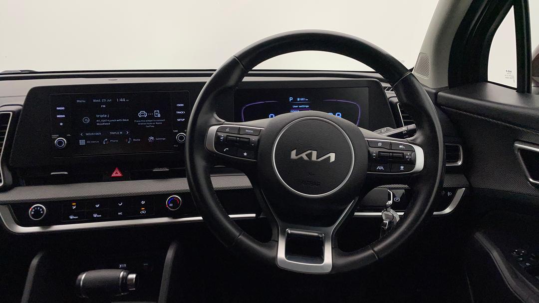 2022 Kia Sportage S (awd), Automatic, 78124 km, Steering Wheel Close-up