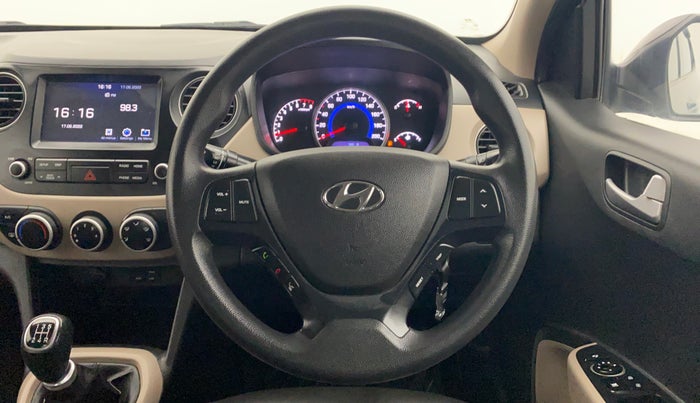 2019 Hyundai Grand i10 SPORTZ 1.2 KAPPA VTVT, Petrol, Manual, 37,450 km, Steering Wheel Close Up
