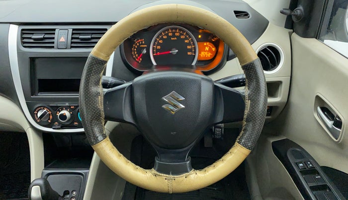2014 Maruti Celerio VXI AGS, Petrol, Automatic, 30,891 km, Steering Wheel Close Up