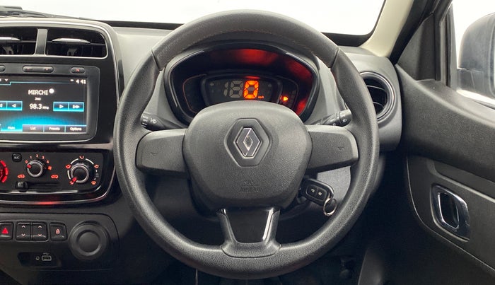 2019 Renault Kwid RXT Opt, Petrol, Manual, 21,311 km, Steering Wheel Close Up