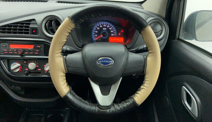 2018 Datsun Redi Go T (O), Petrol, Manual, 28,385 km, Steering Wheel Close-up
