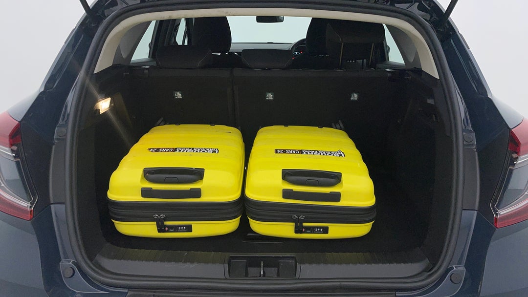 Boot Inside View with Luggage