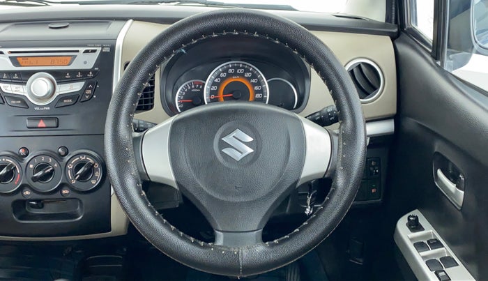 2016 Maruti Wagon R 1.0 VXI AMT, Petrol, Automatic, 21,787 km, Steering Wheel Close Up