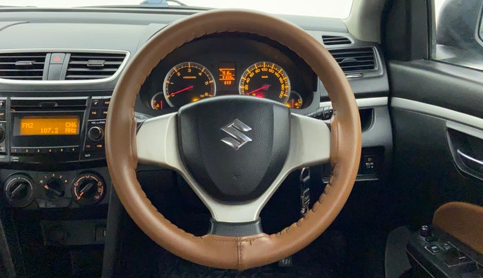 2015 Maruti Swift VDI ABS, Diesel, Manual, 91,690 km, Steering Wheel Close Up