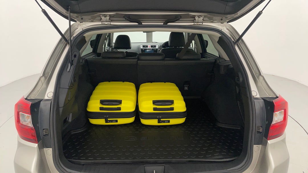 Boot Inside View with Luggage