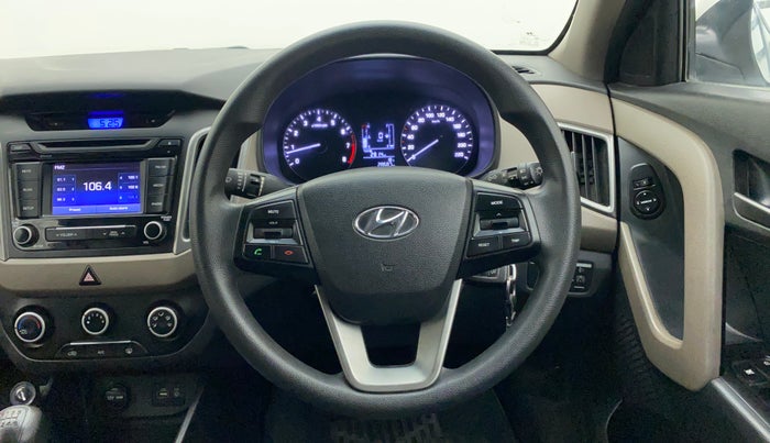 2015 Hyundai Creta S 1.6 PETROL, Petrol, Manual, 28,686 km, Steering Wheel Close Up