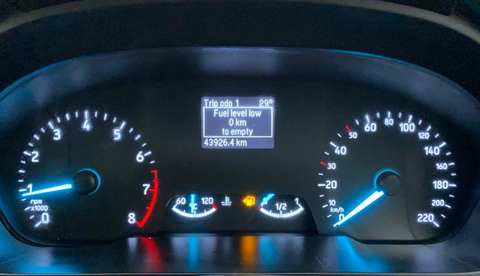 2018 Ford Ecosport TITANIUM 1.5L PETROL, Petrol, Manual, 43,926 km, Odometer Image