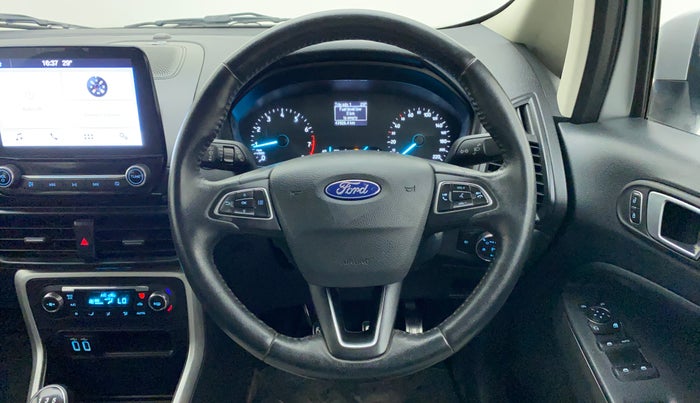 2018 Ford Ecosport TITANIUM 1.5L PETROL, Petrol, Manual, 43,926 km, Steering Wheel Close Up