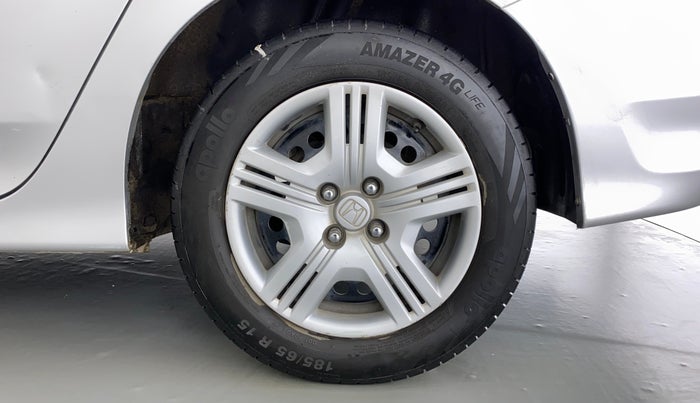 2011 Honda City S MT PETROL, Petrol, Manual, 80,818 km, Left Rear Wheel