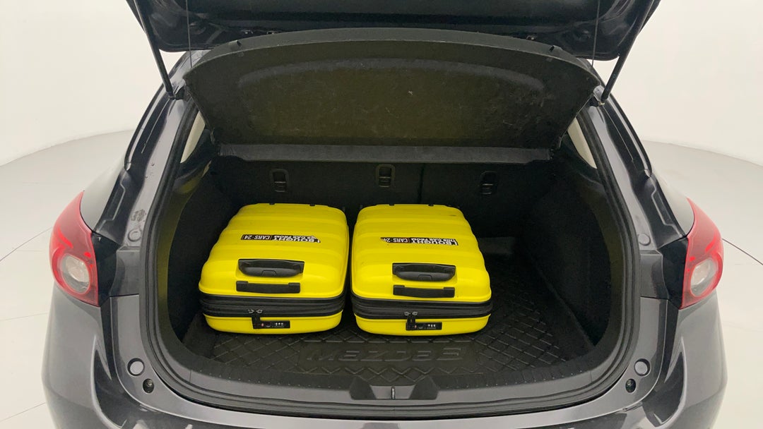 Boot Inside View with Luggage