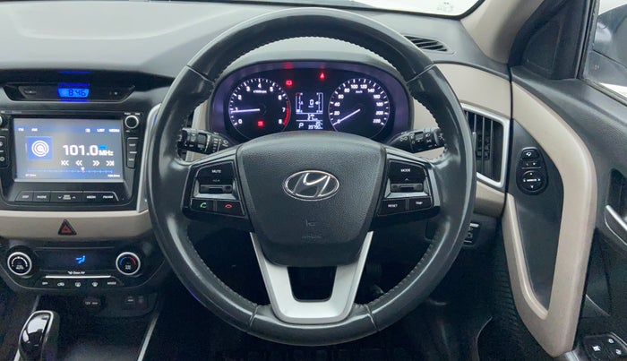 2018 Hyundai Creta 1.6 SX PLUS AUTO, Petrol, Automatic, 40,173 km, Steering Wheel Close Up