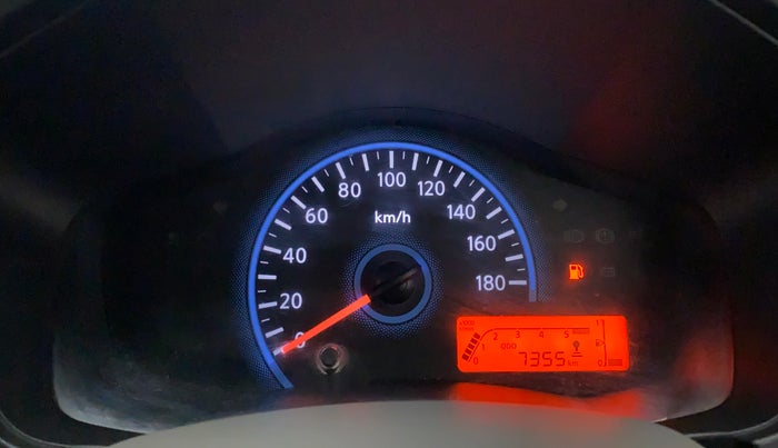2016 Datsun Redi Go T (O), Petrol, Manual, 7,352 km, Odometer Image