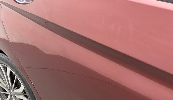 2017 Honda City 1.5L I-VTEC ZX CVT, Petrol, Automatic, 60,200 km, Right rear door - Minor scratches