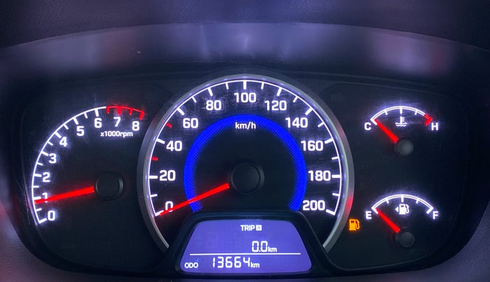 2018 Hyundai Grand i10 SPORTZ 1.2 KAPPA VTVT, Petrol, Manual, 13,696 km, Odometer Image