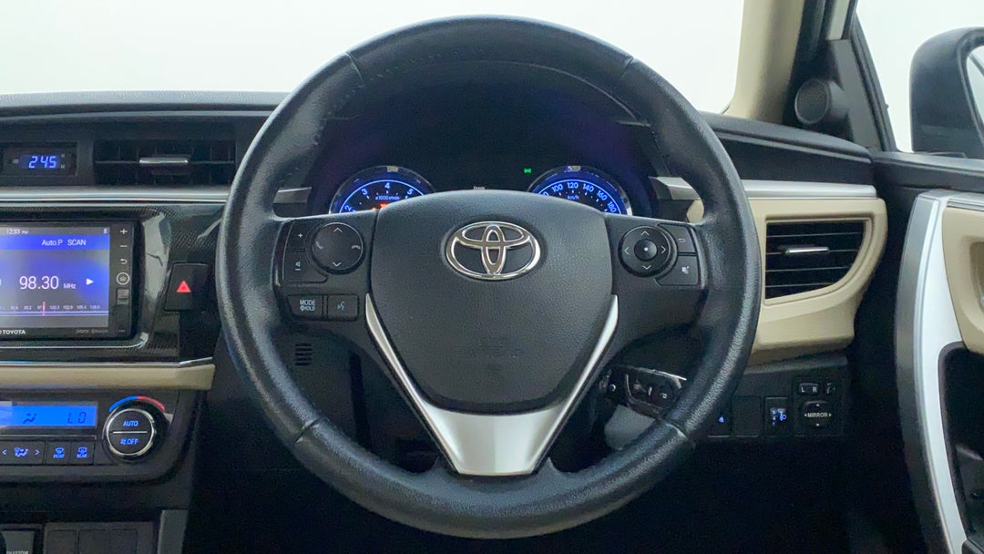 Steering Wheel Close Up