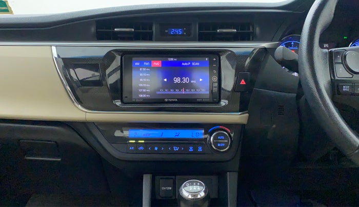2017 Toyota Corolla Altis 1.8 G, Petrol, Manual, 21,248 km, Air Conditioner