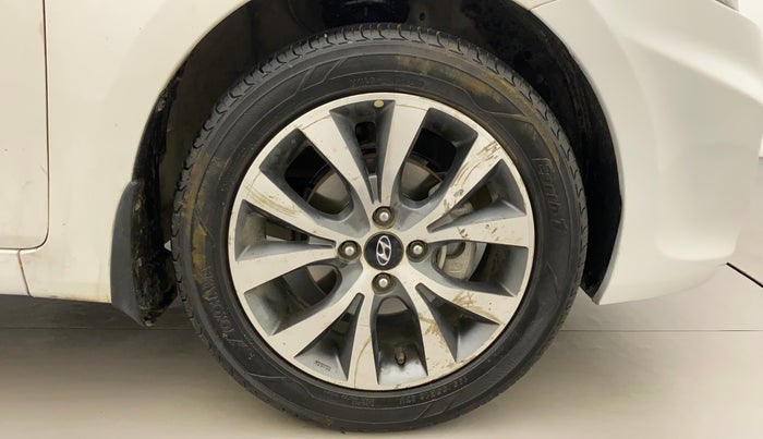 2013 Hyundai Verna FLUIDIC 1.6 VTVT SX OPT, Petrol, Manual, 91,163 km, Right Front Wheel