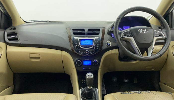 2013 Hyundai Verna FLUIDIC 1.6 VTVT SX OPT, Petrol, Manual, 91,163 km, Dashboard